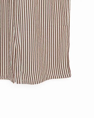 Simple striped banding pants