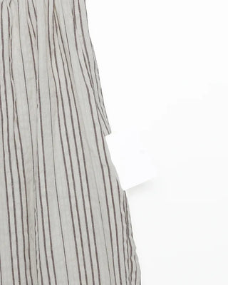 Striped Loose Fit Elastic Waist Pants
