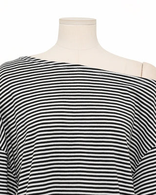 Asymmetrical Border T-shirt & Pants Set