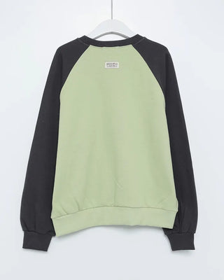 Raglan sweatshirt