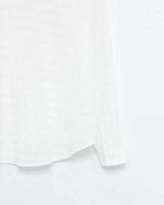 Checkered long-sleeved summer shirt