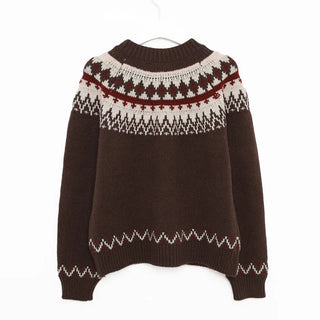 Nordic knit cardigan