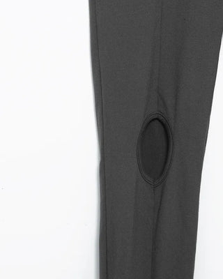 Center seam open knee-high leggings