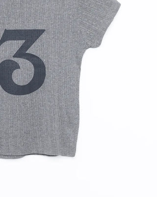 3 French Sleeve Cropped T-Shirt