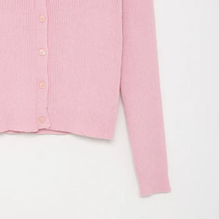 Basic Rib Cardigan