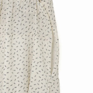 Flower Gathered Mini Camisole Dress