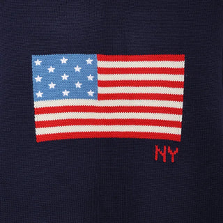(Unisex) USA Logo Oversized Knit