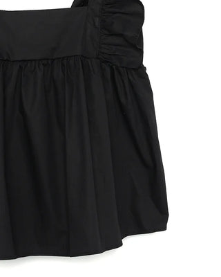 Rear Ribbon Sleeveless Blouse