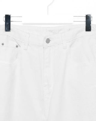 Balloon-fit pants with side pleats