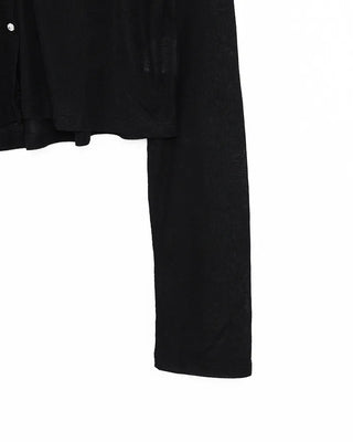 Sheer Mohair Cardigan