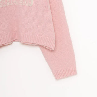 Lettering Point Knit
