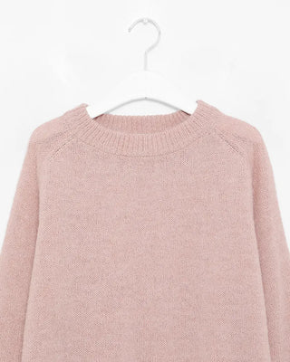 Oversized Boucle Round Knit