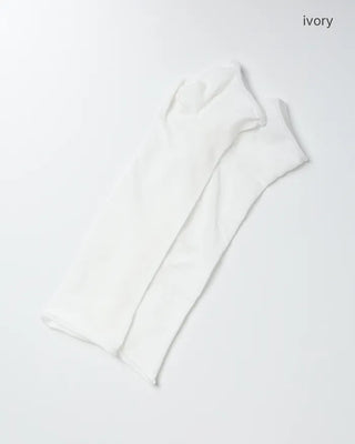 Cut-off open heel three-quarter socks