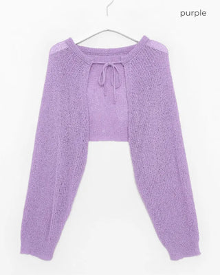 Strappy Bolero Cardigan