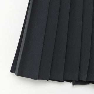 Pleated elastic waist medium skirt