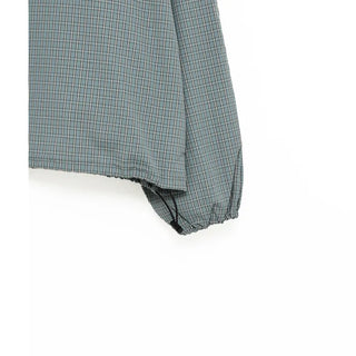Checked hoodie