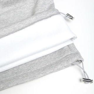 Pintuck Wide Brushed Sweatpants