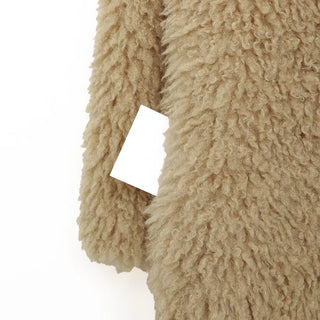 Boa Collar Oversized Jacket