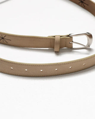 Twinkle Stitch Suede Belt