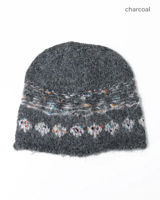 Mixed Color Point Knit Beanie