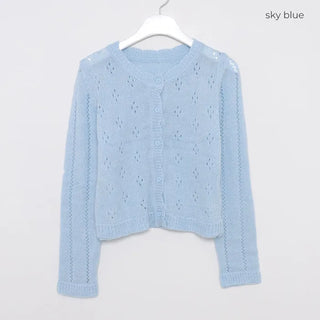 Crochet Cropped Cardigan