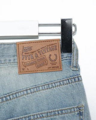 Unique distressed vintage jeans
