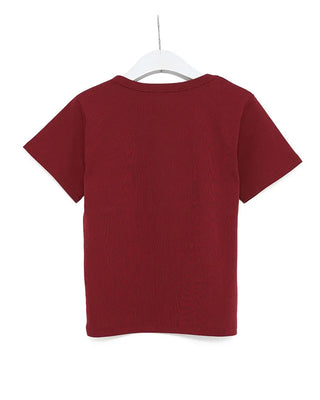 Colored short-sleeved T-shirt