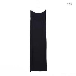 Basic slim long dress