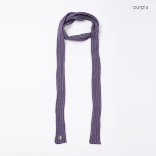 Layered knit scarf