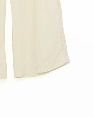 Side lace sweatpants