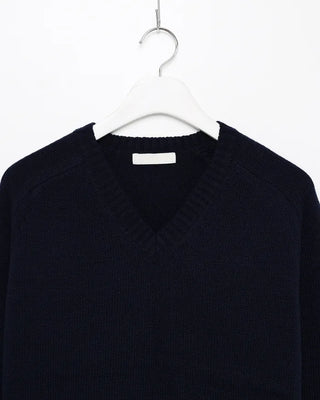 Basic wool V-neck knit