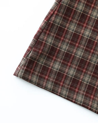 [1st Re-release] (ORIGINAL) Check A-line Mini Skirt