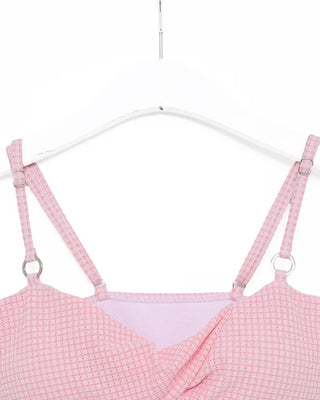 Bust Cross Keyhole Tankini