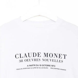 Simple lettering long-sleeved T-shirt