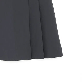 Half-pleated skirt