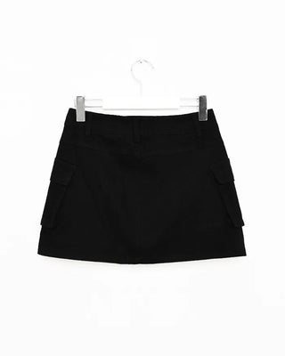 Cargo mini skirt