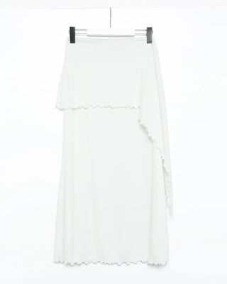 Frilled layered skirt