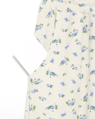 Flower pattern sweatpants