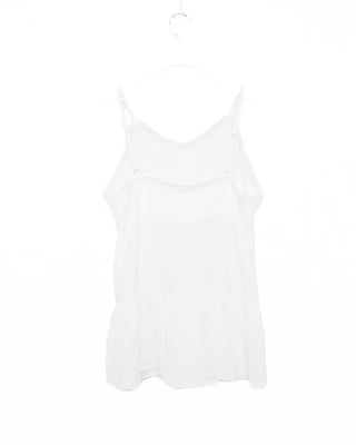 Lace-line sheer camisole mini dress