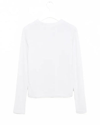 Button-up long T-shirt