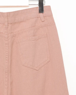 Cubic denim pants