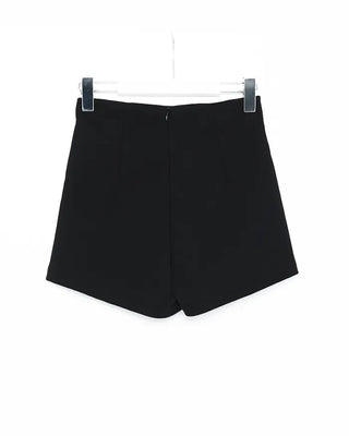 High-waisted shorts