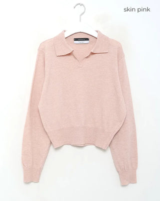 Modern wool color knit