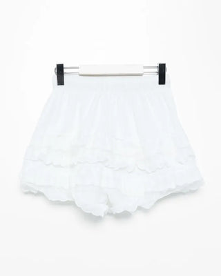 Lace frill shorts