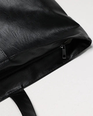 Leather Big Tote Bag