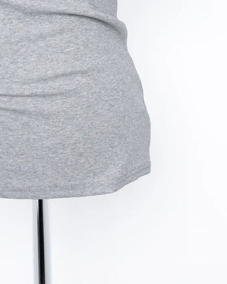 Unbalanced Shoulder Point T-Shirt