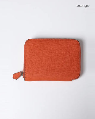 Round Zip Compact Wallet