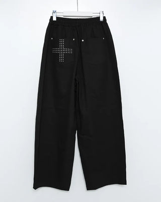 Pocket Cross Point Wide Pants