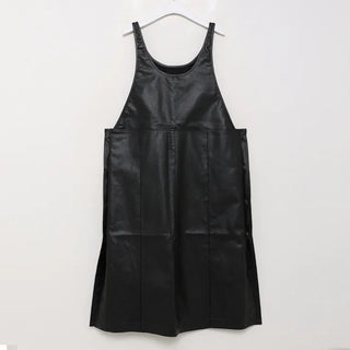 Overalls Leather Dress