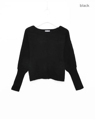 Classic boat neck knit